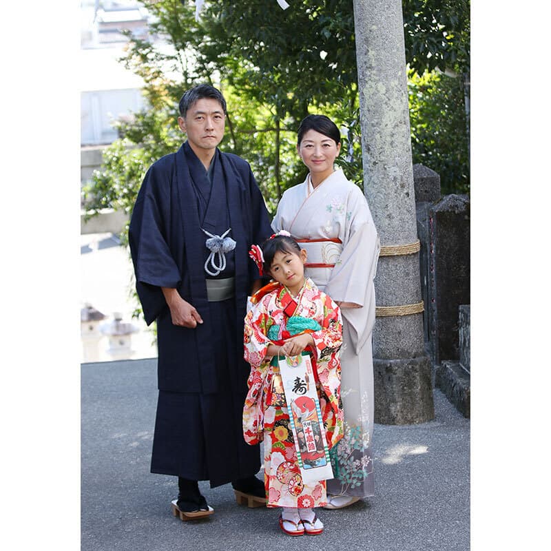 土佐神社の七五三出張撮影