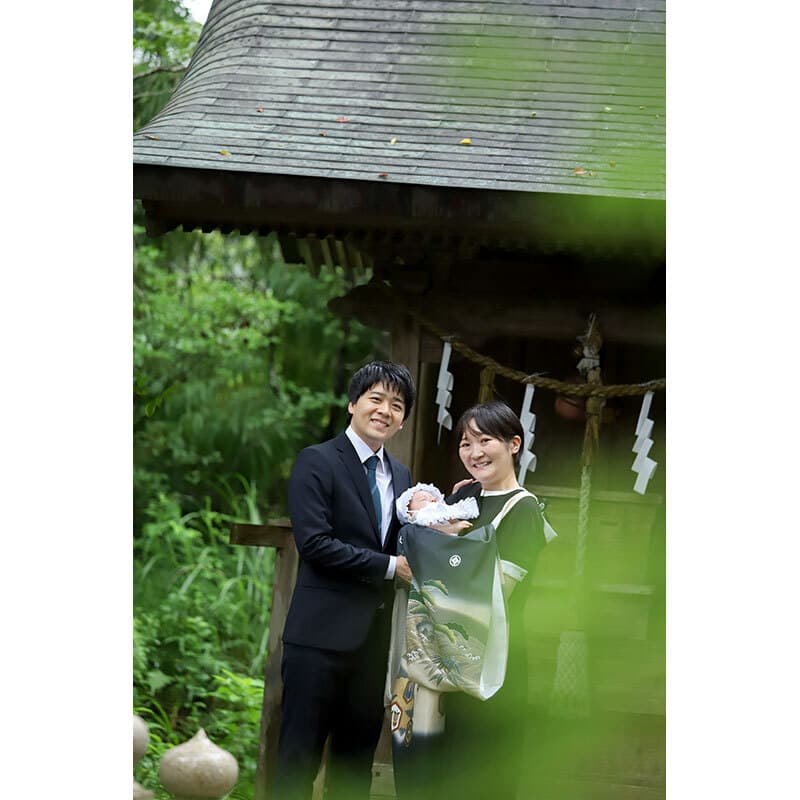 土佐神社のお宮参り出張撮影
