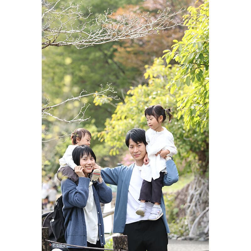 高知市で家族写真ロケーション撮影